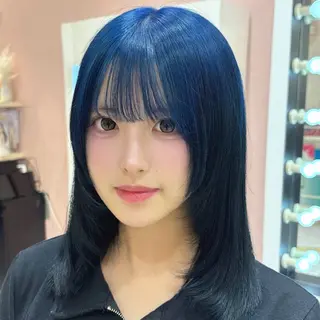 ミディアム Lee umeda kurumiのヘアスタイル
