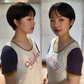 ショート カラー mai / linoah˚✧のヘアスタイル