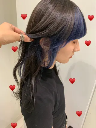 ミディアム カラー 新宿駅近♡個室 ♡関口三都季🌜のヘアスタイル