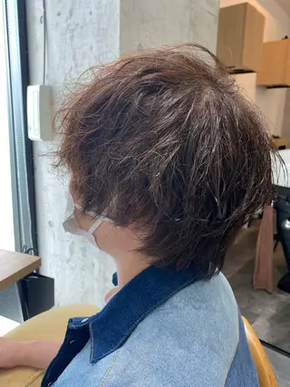 ミディアム パーマ メンズ 似合う髪型見つけます AYAKAのヘアスタイル