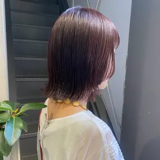 ミディアム カラー HIBIKI / 透明感カラーのヘアスタイル