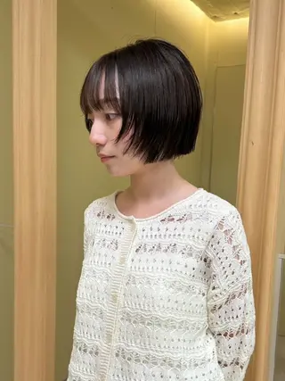 ボブ人気No,1✨ TAME副店長のヘアスタイル