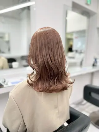 カラー 🪞official THREE 横浜🎀のヘアスタイル