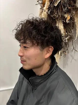 パーマ 畑 悠哉のヘアスタイル
