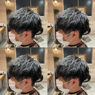 パーマ メンズ 優真/難波で 1番パーマが上手いのヘアスタイル