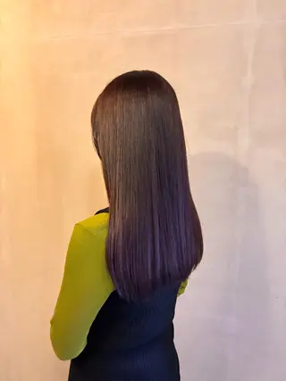 セミロング 竹田 佳奈のヘアスタイル