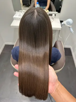 ロング 【美髪矯正 /髪質改善】RINのヘアスタイル