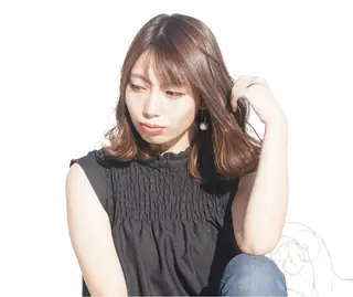 ミディアム ヘッドスパ 髪質改善 ACTのヘアスタイル