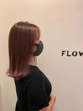 ミディアム カラー Shouei  のヘアスタイル