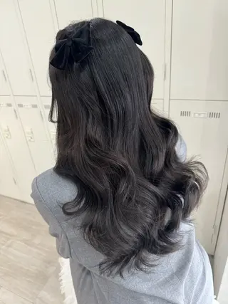 ロング ヘアアレンジ 艶カラー/ヘアセット 着付け ふうか 渋谷のヘアスタイル