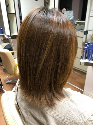 ミディアム 太田 まなのヘアスタイル