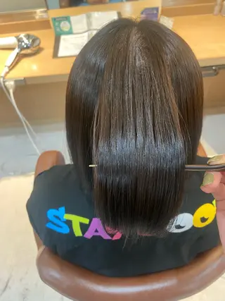 ミディアム パーマ 大八木 美咲のヘアスタイル