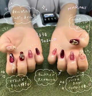 ネイル MHR nailのネイルデザイン