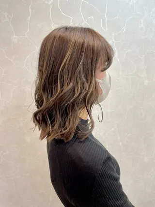 ミディアム パーマ 🫧池袋 髪質改善 / 梶睦🫧のヘアスタイル