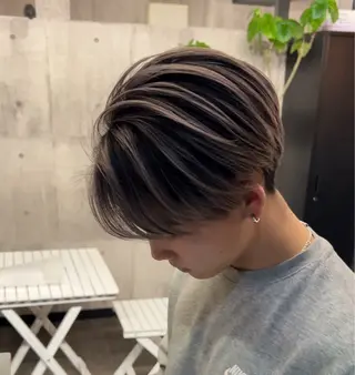 メンズ メンズ縮毛矯正 🎖アジマ リョオのヘアスタイル