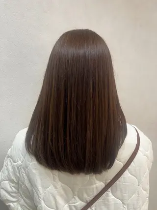 ロング カラー 縮毛矯正🫧/ 武笠 友香🤍のヘアスタイル