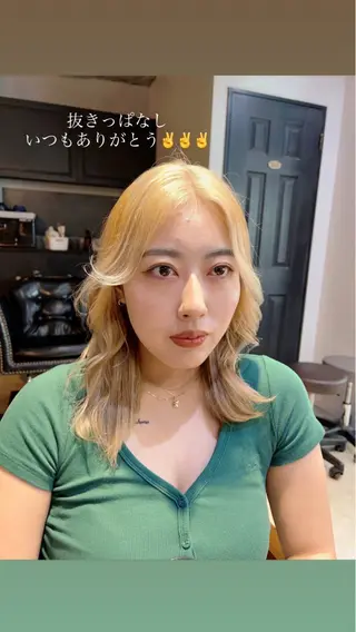 ミディアム カラー 🎨デザイン🥇 美髪・艶髪 日暮千敬のヘアスタイル