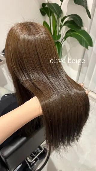 セミロング カラー 🎀韓国ヘア× 透明感カラー🎀正源のヘアスタイル