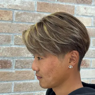 メンズ パーマ特化 山本悠世のヘアスタイル