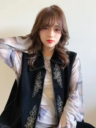 セミロング ヘアアレンジ 🫧艶髪矯正 髪質改善🫧 大介のヘアスタイル