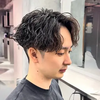 パーマ メンズ 🤍モテ/メンズ KEISHO🩶のヘアスタイル