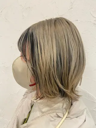 カラー 優子/ 似合わせカットカラーのヘアスタイル