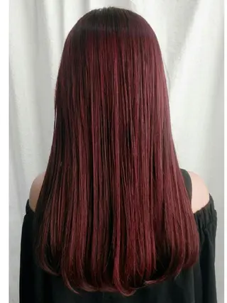 カラー ロング たき あいみのヘアスタイル