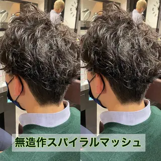 パーマ メンズ ⭕️メンズパーマ⭕️ 山口 裕太郎のヘアスタイル