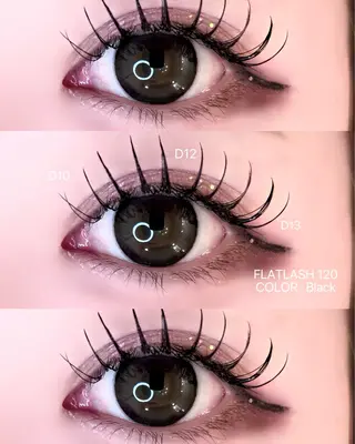 マツエク・マツパ Rose Lash hiyoriのマツエク・マツパデザイン