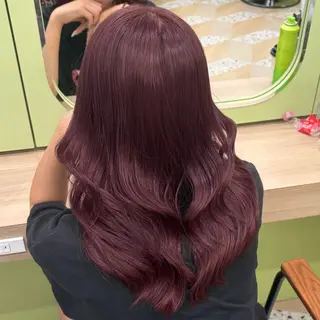カラー yuka♡/暖色系/ ブリーチなしWカラーのヘアスタイル