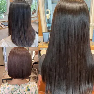 セミロング 美髪矯正✨🌷関 郁美🌷のヘアスタイル