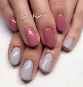 ネイル モチの良さ◉ フィルインネイル♡のネイルデザイン