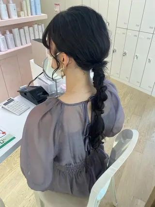 ロング Okamura Chisatoのヘアスタイル