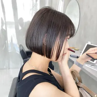 ショート カラー 華 /ショート/ボブのヘアスタイル