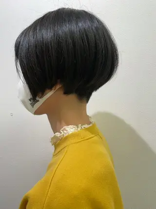 ショート 店長福島成美/髪質 改善縮毛矯正/カラーのヘアスタイル