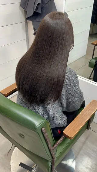 ロング カラー パーマ ヘアアレンジ インナー×縮毛矯正 ピンクカラー澤井里菜のヘアスタイル