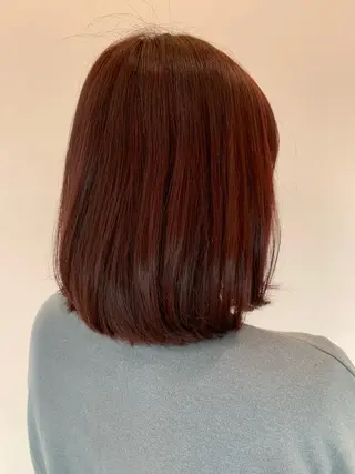 カラー 藤本豪海 モニターモデル募集のヘアスタイル