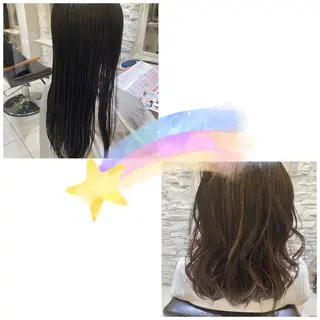ミディアム 甲斐 みづきのヘアスタイル