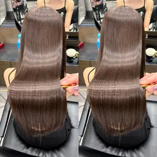 ロング 今話題の艶髪矯正 美艶カラー/FUKAのヘアスタイル