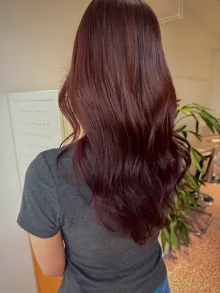 ロング カラー TEN セイゴのヘアスタイル