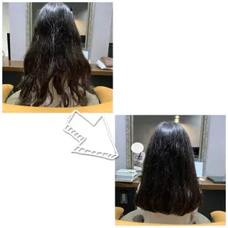 ロング キッズ enx天王町店 伊藤 愛央のヘアスタイル
