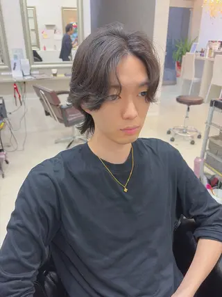 パーマ メンズ &tigre 佐藤秀太のヘアスタイル