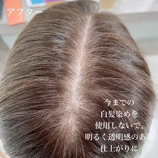 ミディアム 韓国風/髪質改善/ ナガヤアキラのヘアスタイル