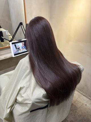 ロング カラー 中園康 /カラー/ブリーチのヘアスタイル