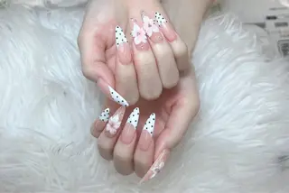 ネイル ANH ゴテゴテネイルのネイルデザイン