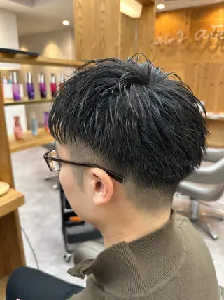 メンズ 高見 瞳真のヘアスタイル