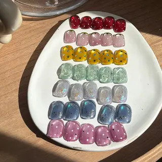 ネイル 🎀フェイ フェイ🫧💗のネイルデザイン