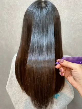 ロング 💜髪質改善/ 艶カラー/ミナ🩷のヘアスタイル