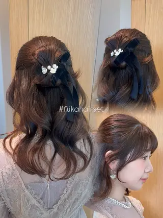 ヘアアレンジ fitするカット♡/ 多幸感/ふうか◠‿◠のヘアスタイル
