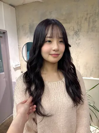 カラー pazu🪡 透明感カラー⟡.·のヘアスタイル